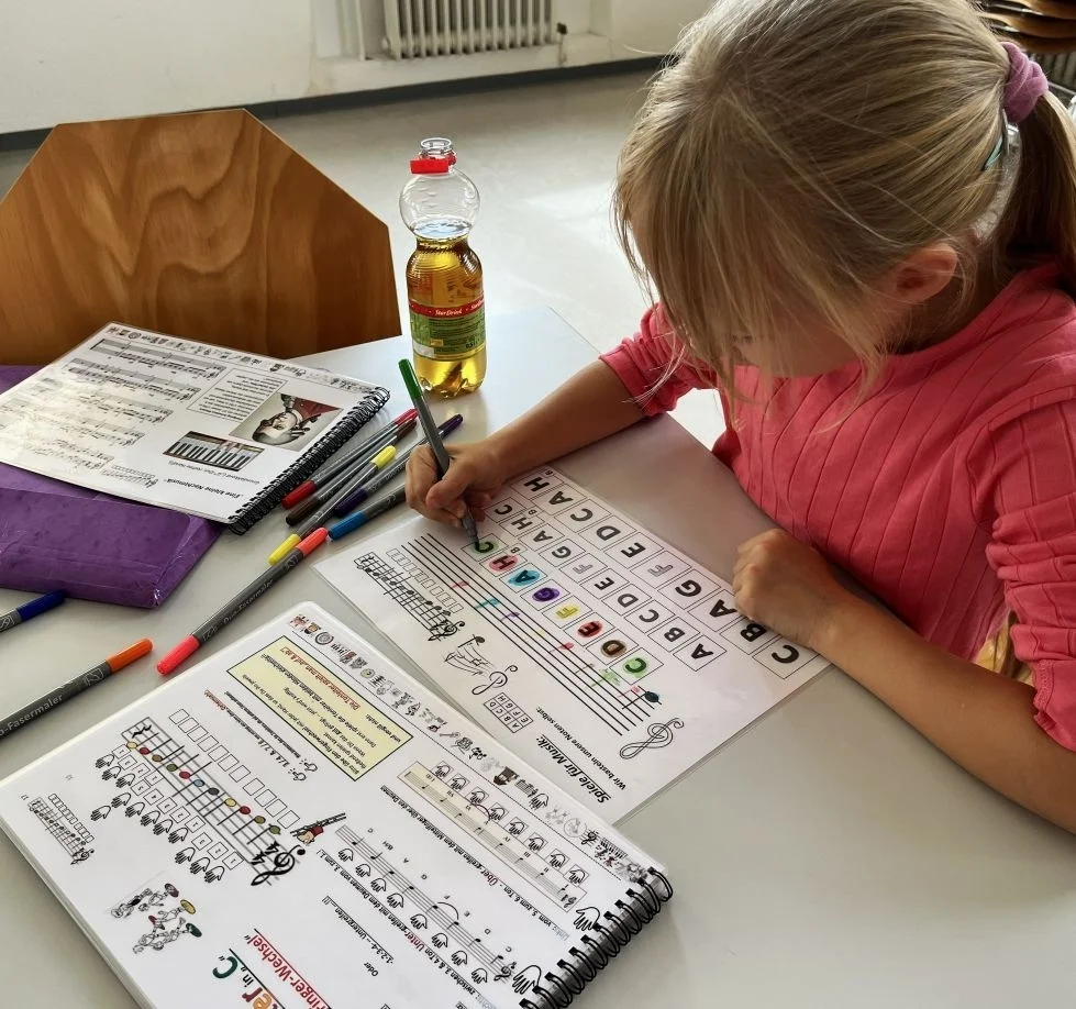 Notenschule-Konzetration über alles-