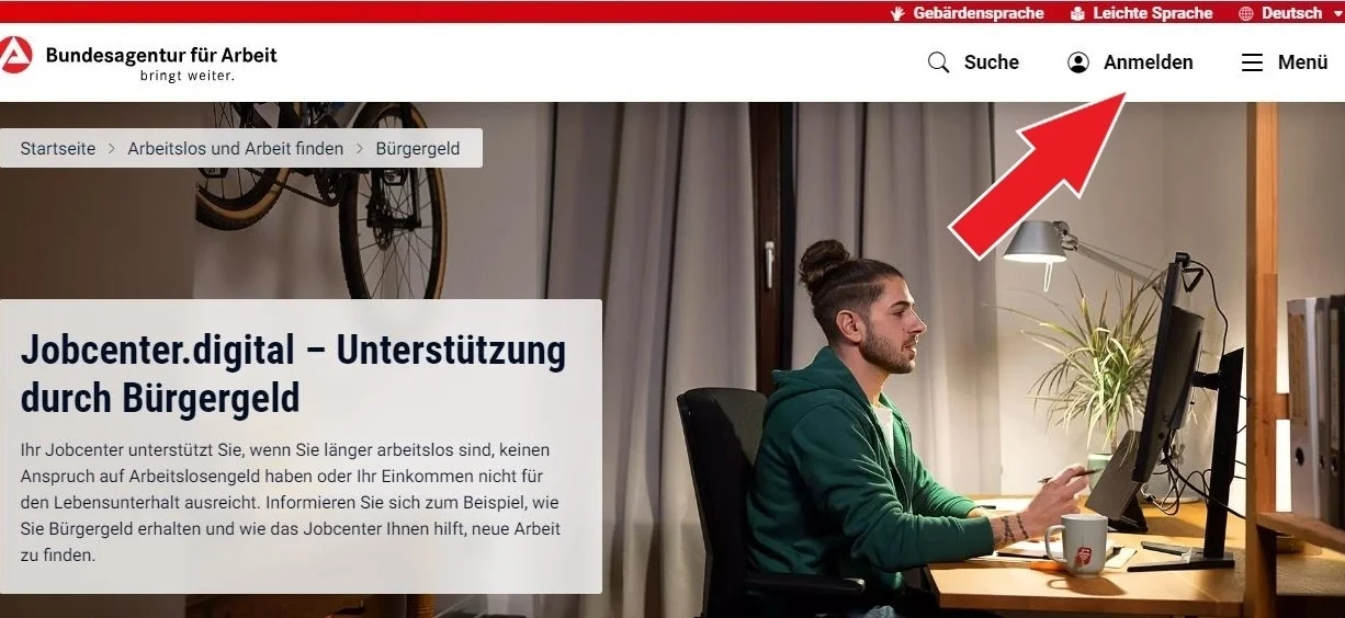 Anmeldung
