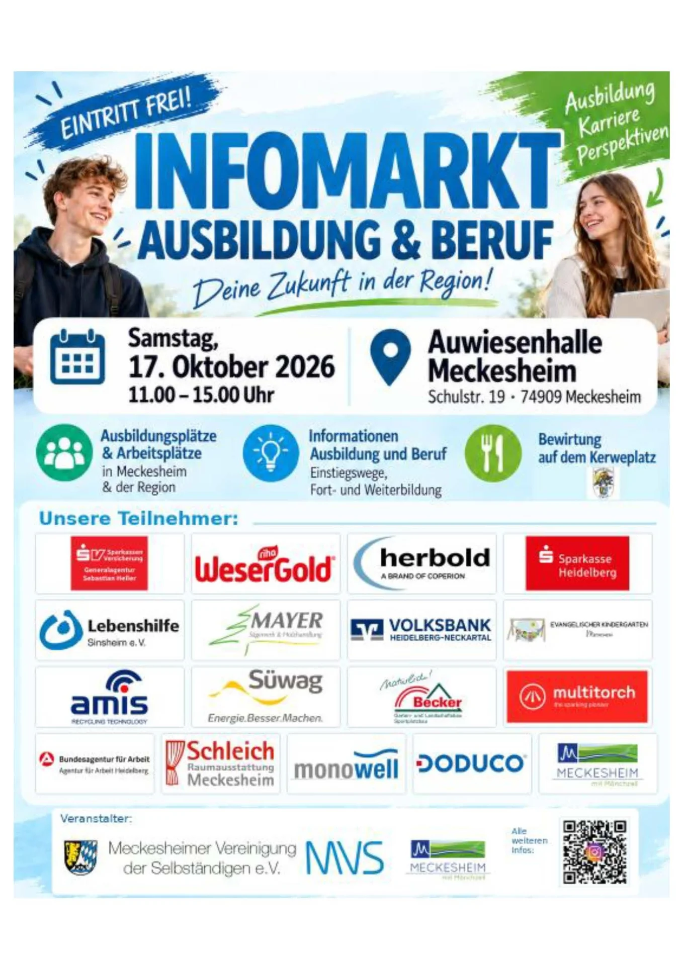 Werbung Infomarkt Meckesheim