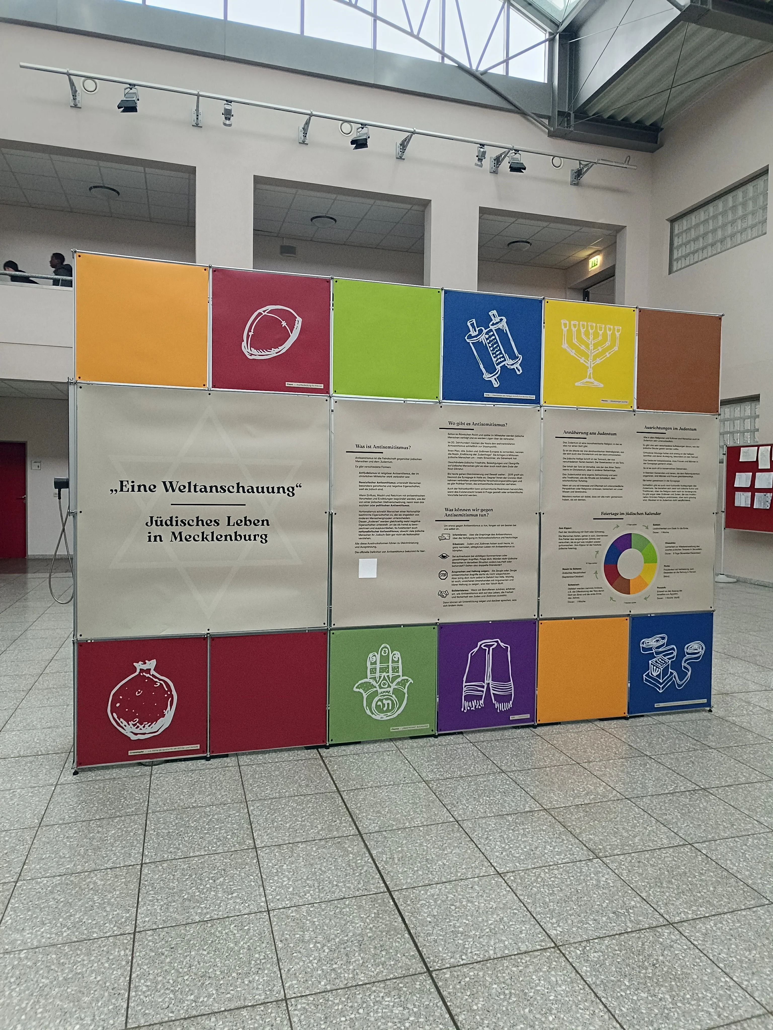 mobile Ausstellung "Jüdisches Leben in Mecklenburg"