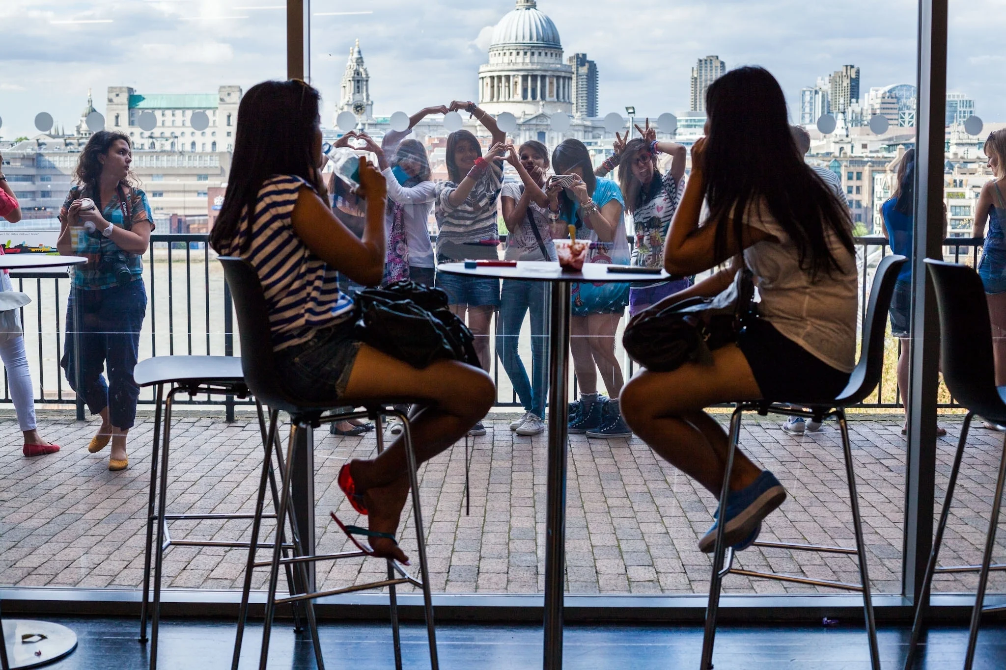 London im Spiegel Foto: Benjamin Renter