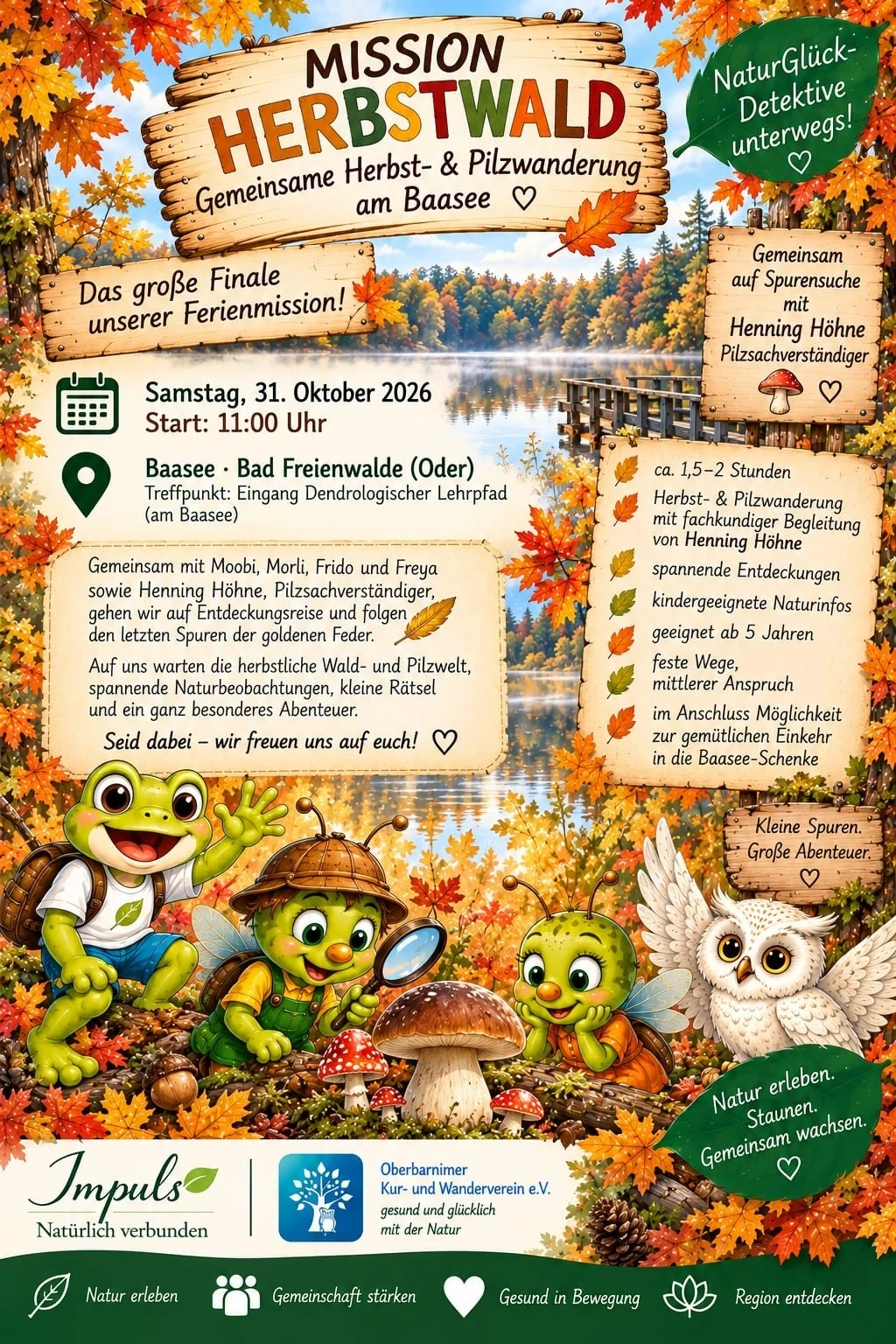 Mission Herbstwald-Wanderung