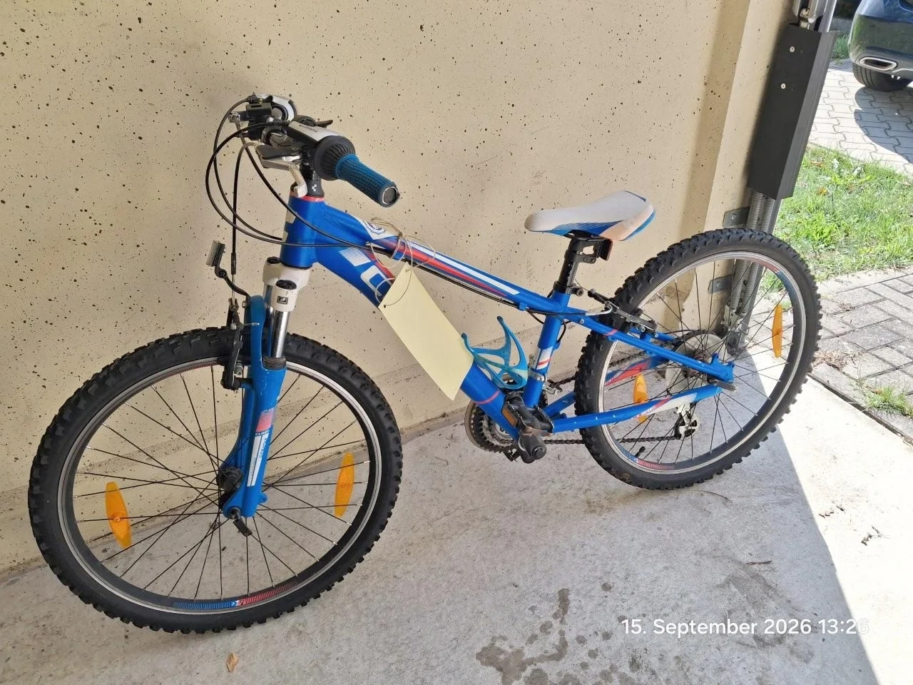 Blaues Fundfahrrad aus Bötzow vom 15.09.2026