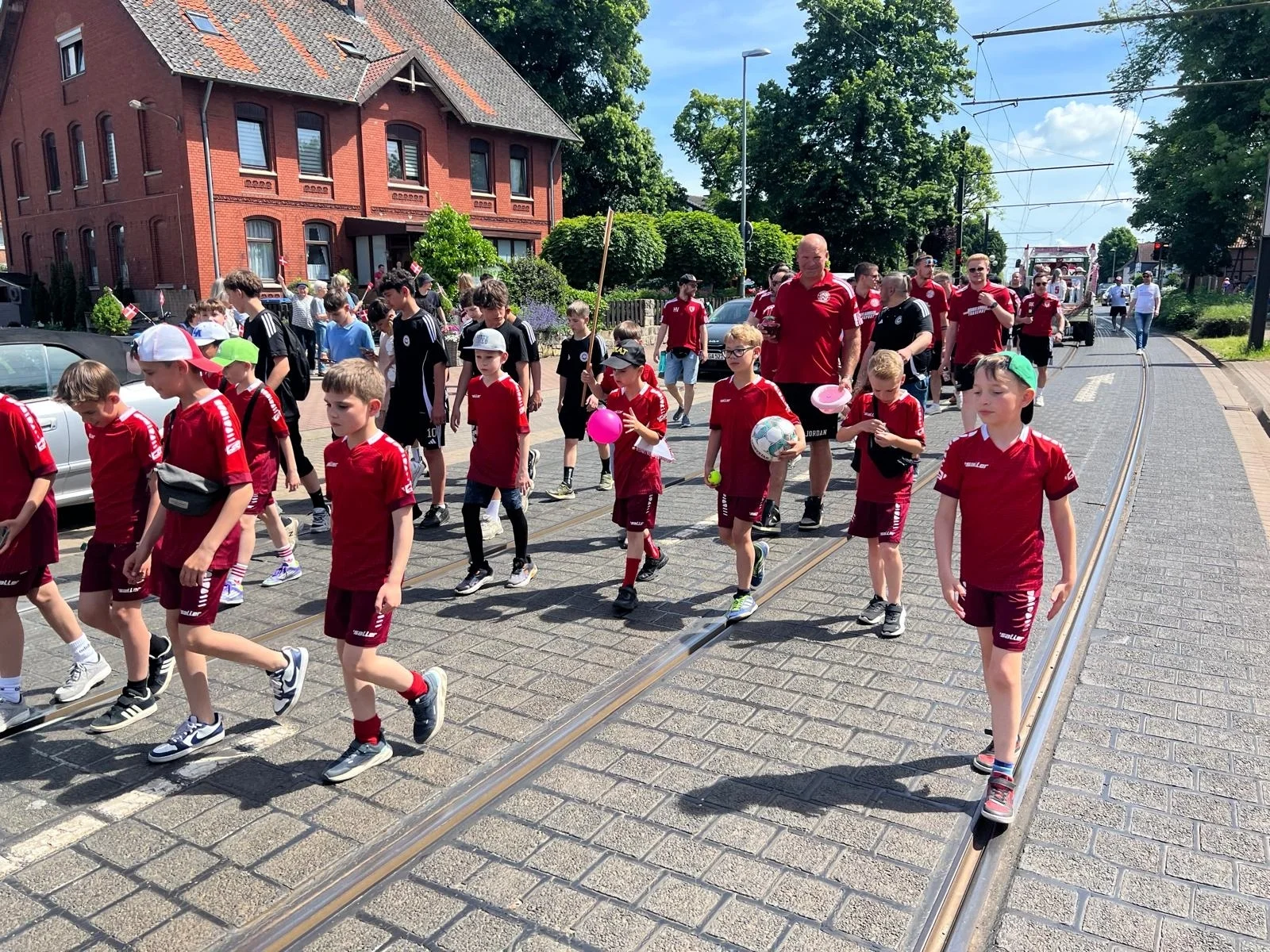 Fußballjungs 2026 Ausmarsch