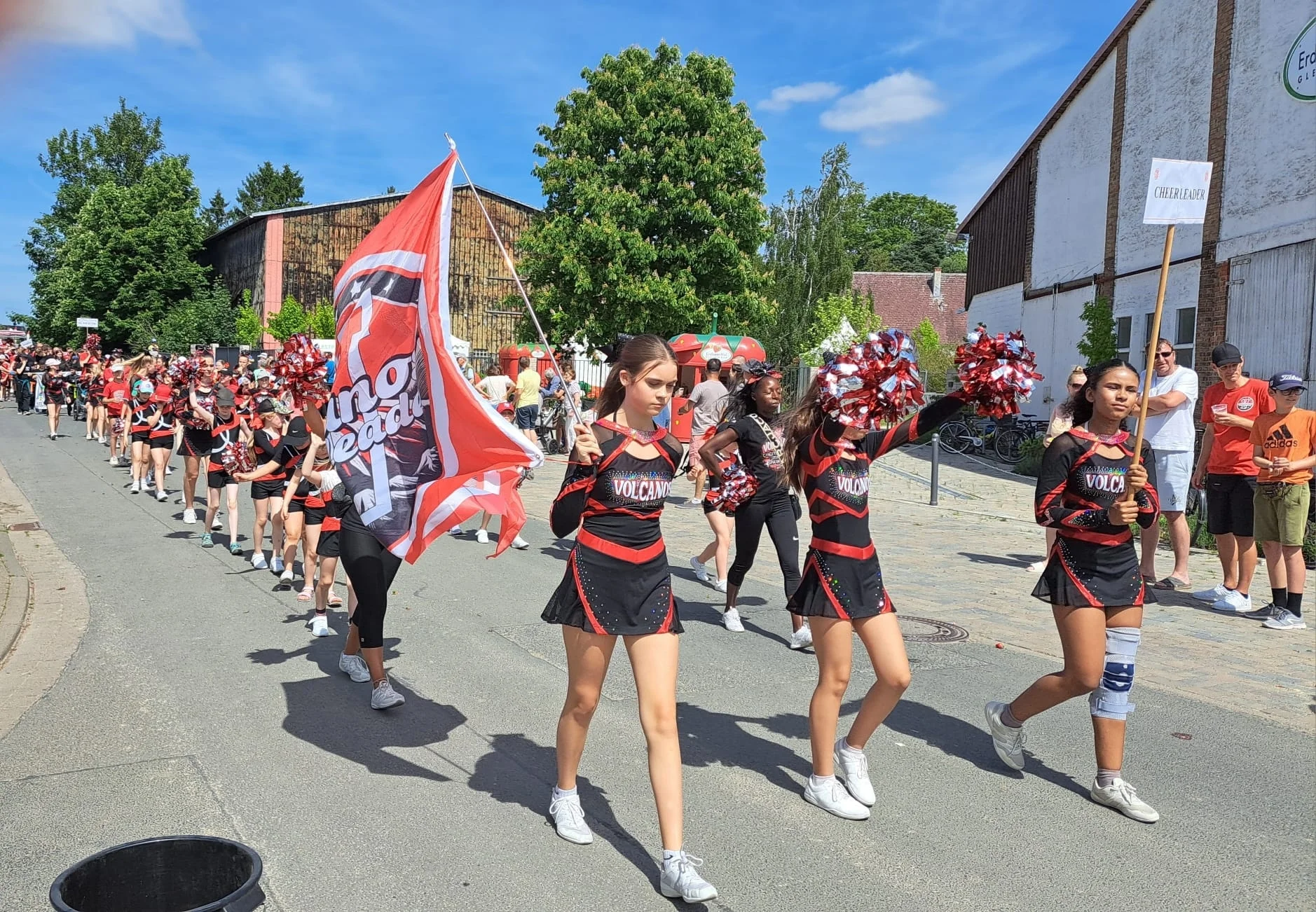 Cheerleader die Großen