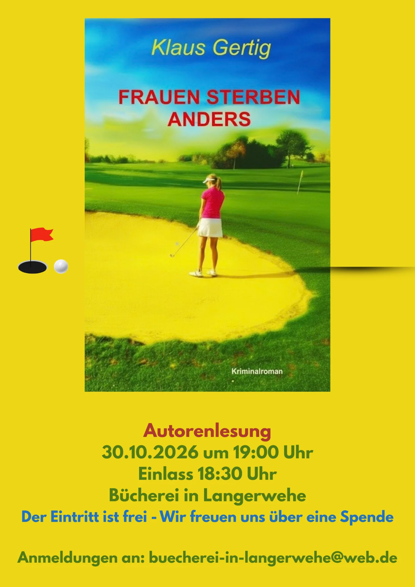 Plakat Aurorenlesung 30.10.2026