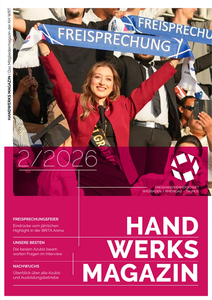 Teilnehmerin bei der Freisprechungsfeier 2026