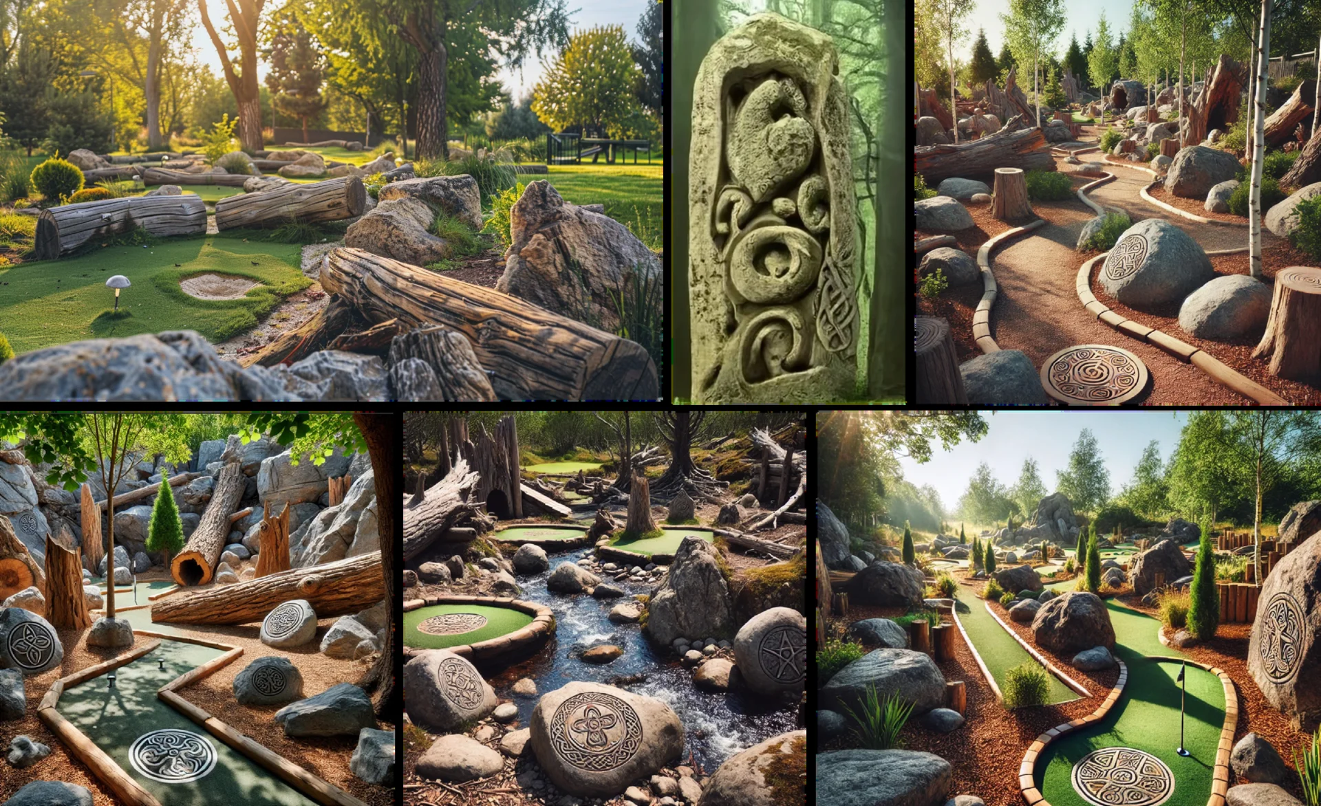 Minigolf-Anlage