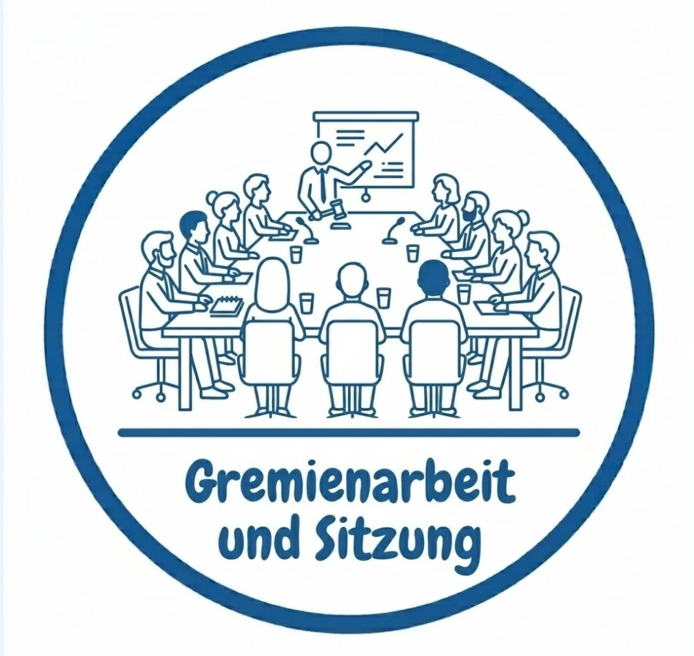 Gremienarbeit und Sitzung