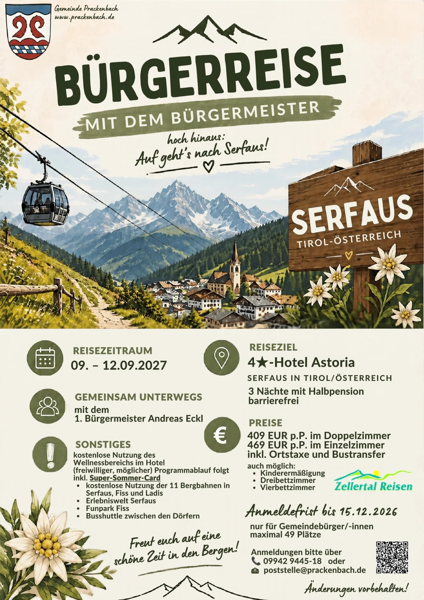 PLAKAT_Bürgerreise nach Serfaus