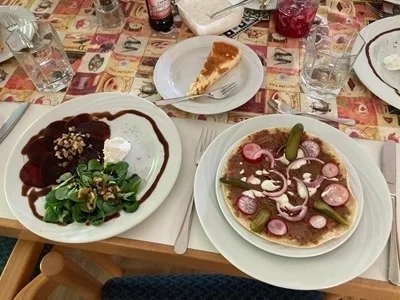 gedeckter Tisch