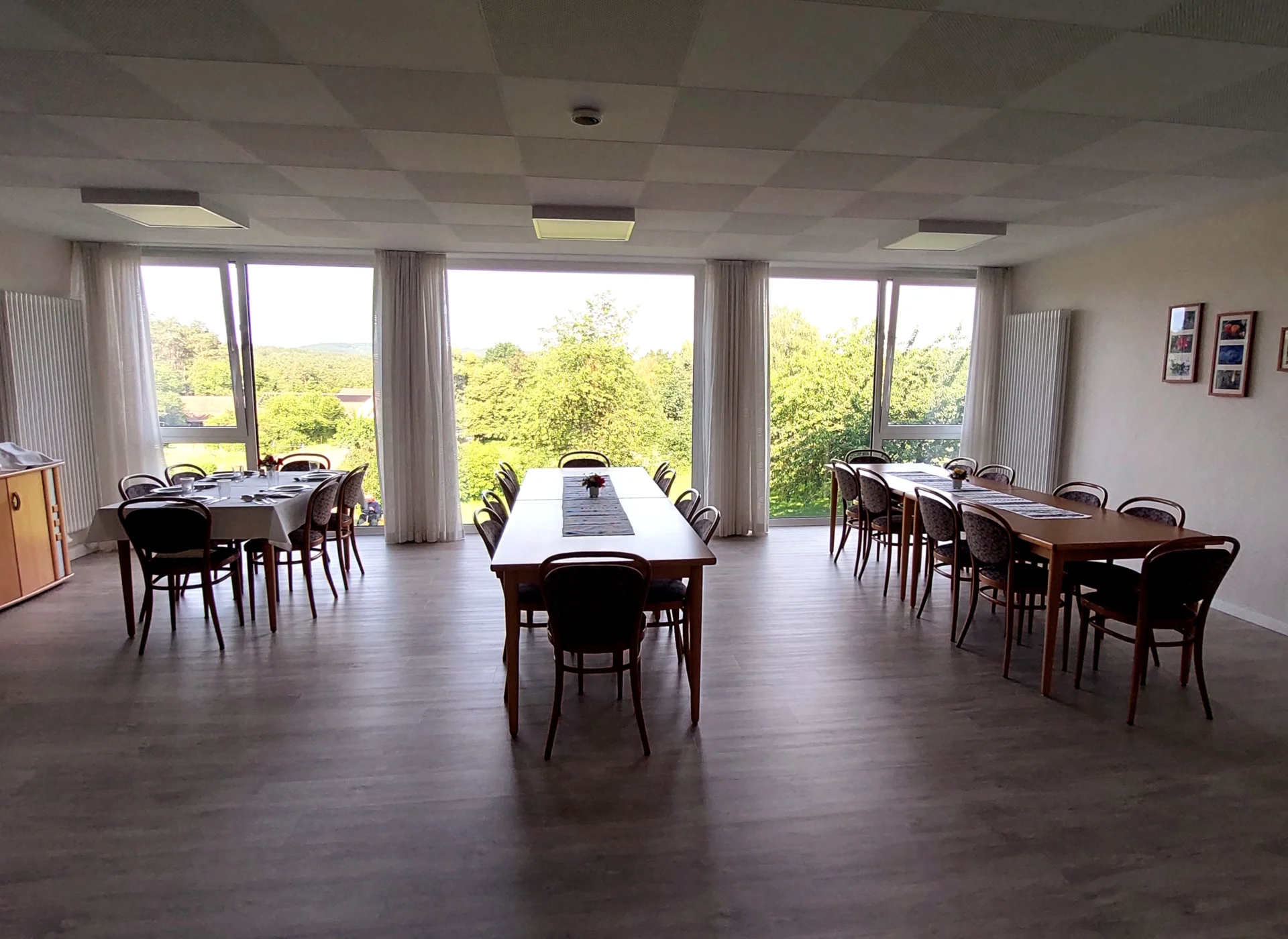 Speisesaal Yoga Fasten Wandern