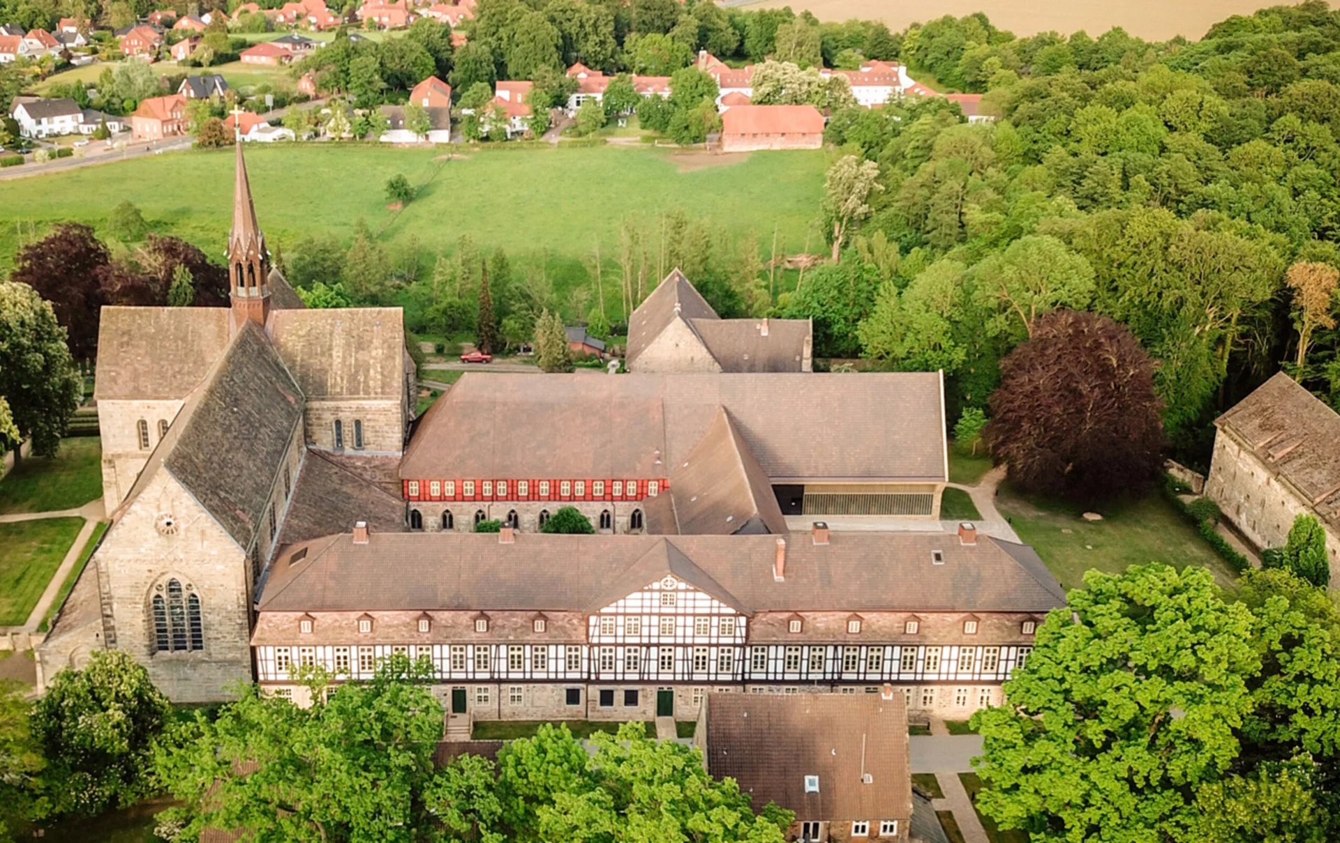 Kloster Loccum Fasten Yoga Wandern