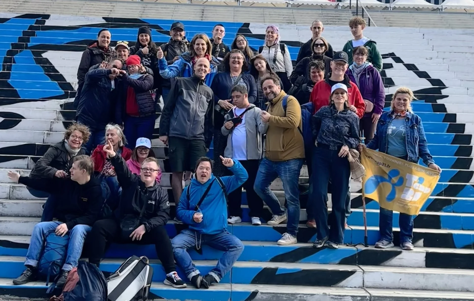 The group pictures of all participant It is a Match in Marseille