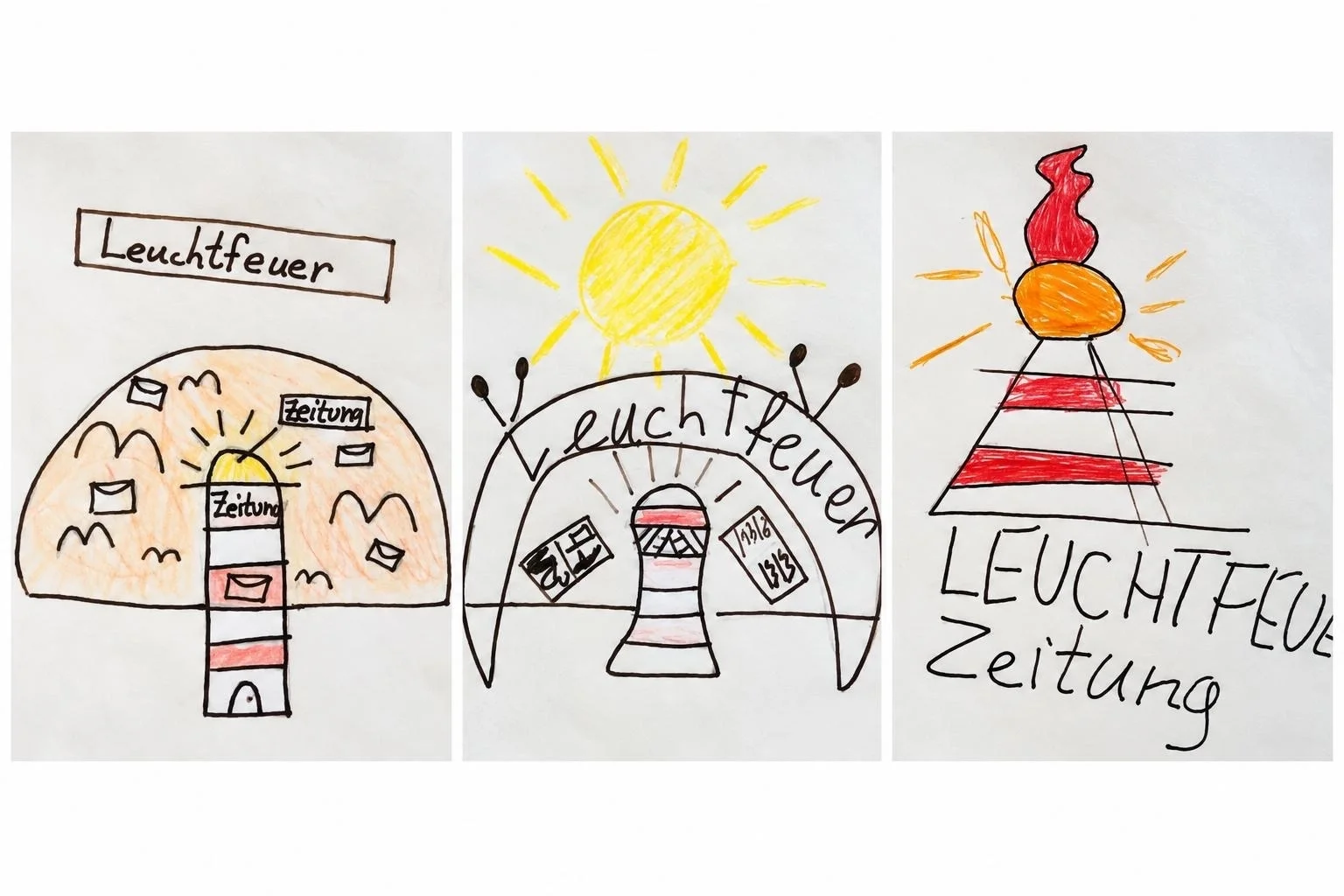 Leuchtfeuer - Logoentwürfe