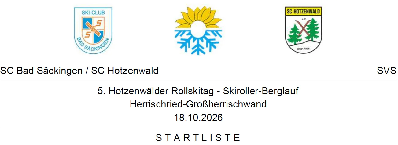 Startliste
