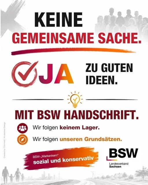 BSW SachsenWahlplakat1