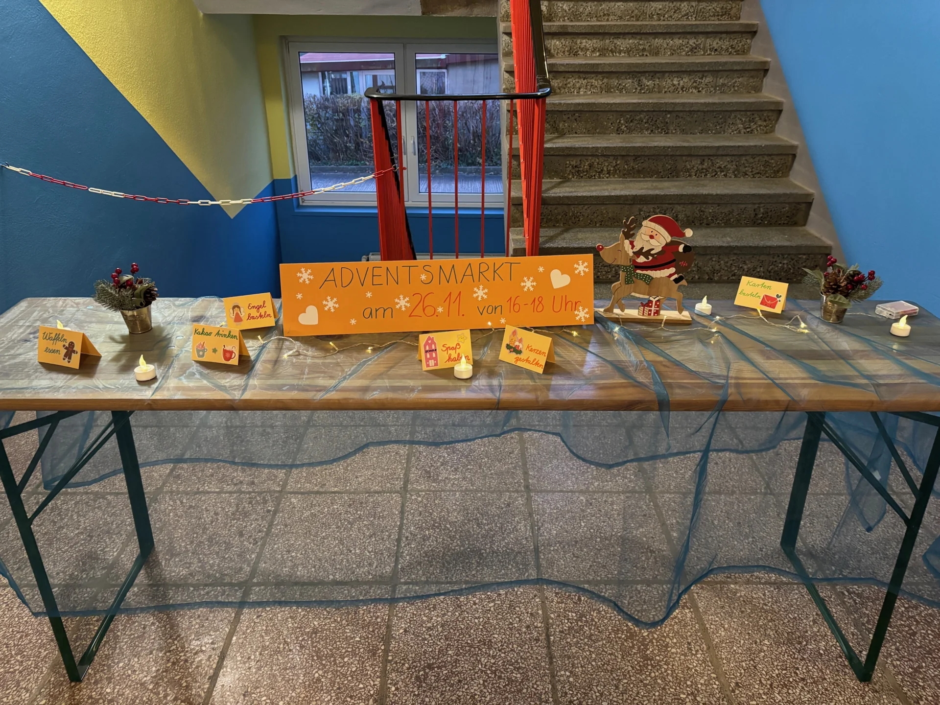 Adventsmarkt des Schulfördervereins zusammen mit dem Hort Leezen