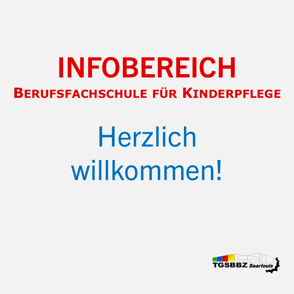 Infobereich BFS Kinderpflege