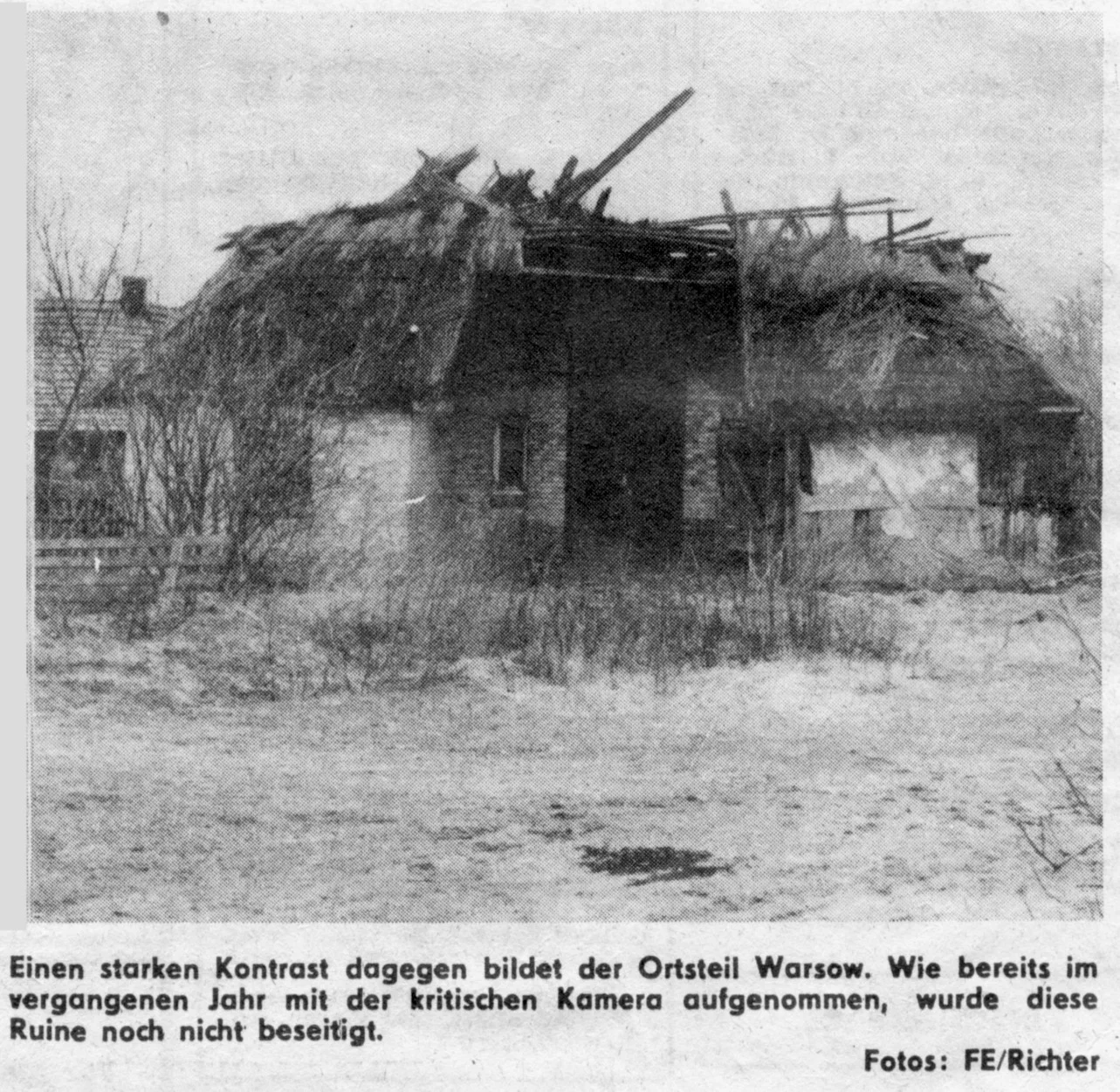 Freie Erde vom 4.3.1982 Bauernstelle Nr. 2 (Meta Grambow)