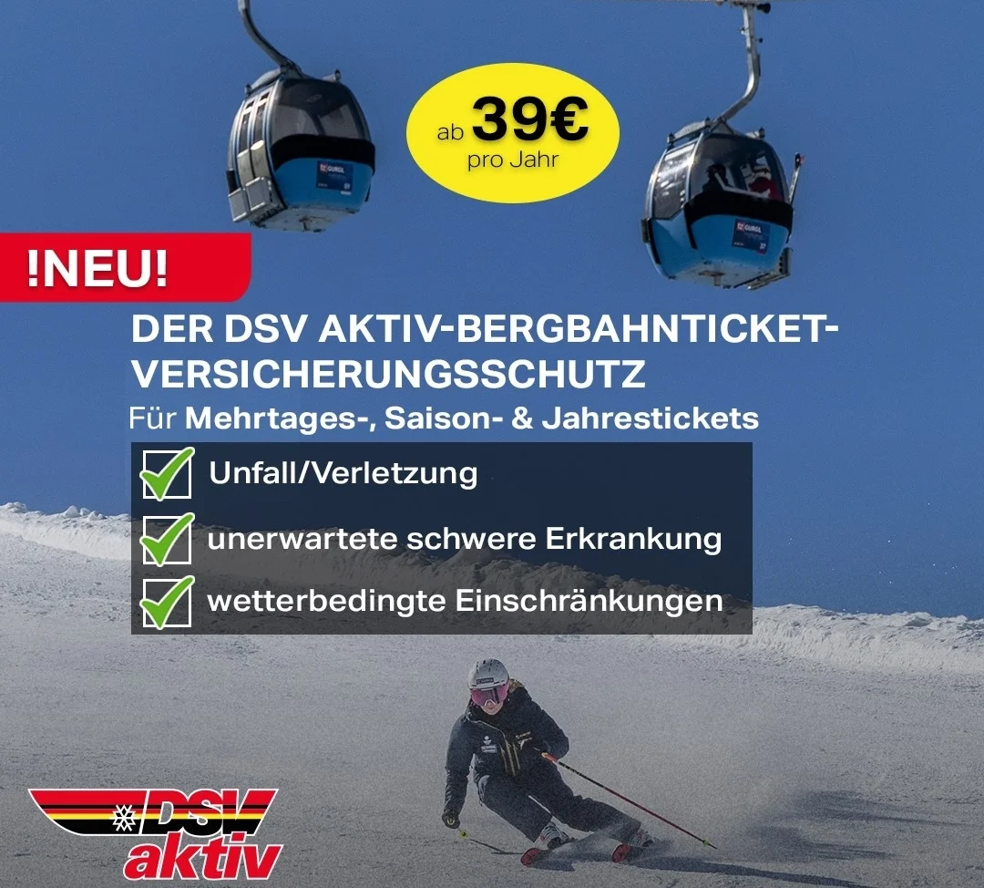 DSV Bergbahnen-Versicherungsschutz