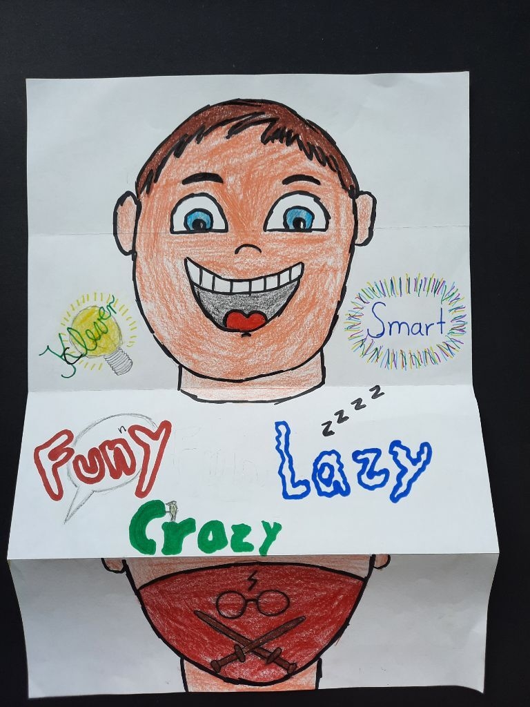 Bild: Klasse 6a - Face behind the mask (10)