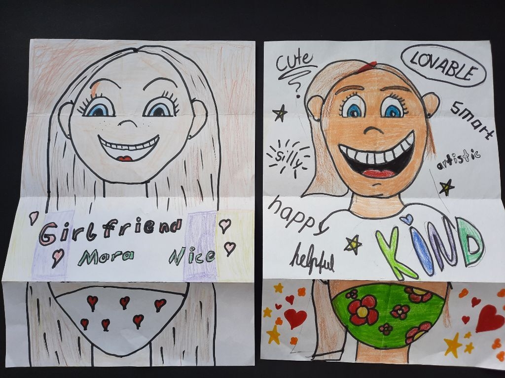 Bild: Klasse 6a - Face behind the mask (2)