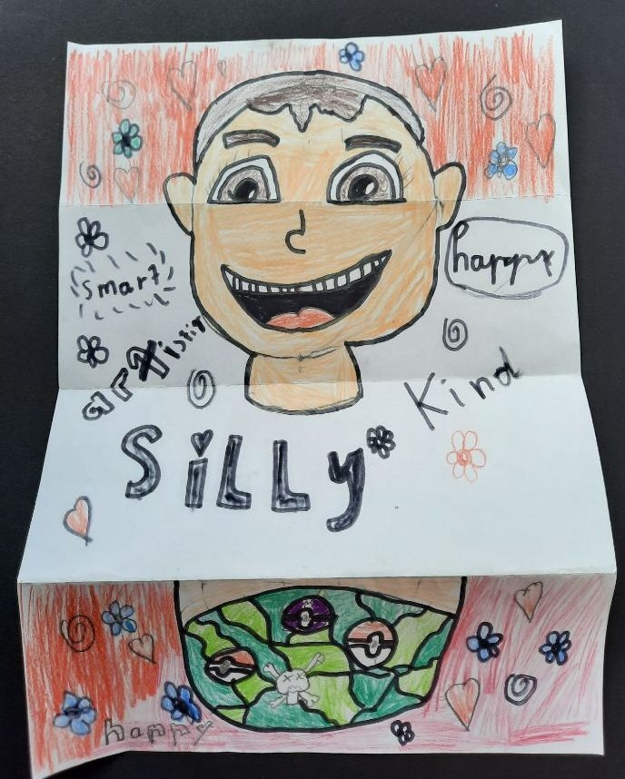 Bild: Klasse 6a - Face behind the mask (3)
