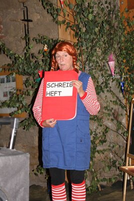 ... und Pippi Langstrumpf er&ouml;ffneten die Veranstaltung 