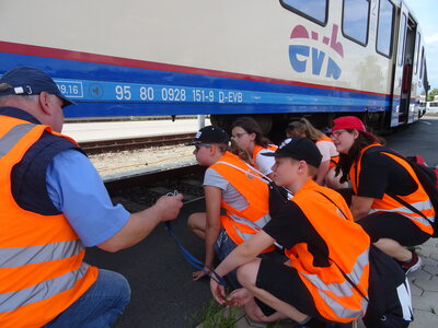 Foto des Albums: Sommerferienaktion: Bahnfahren hautnah erleben