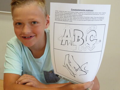 Foto des Albums: Aktionstag mit BeNeR1: Graffiti_1