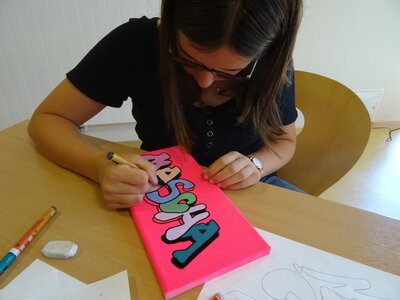 Foto des Albums: Aktionstag mit BeNeR1: Graffiti_1