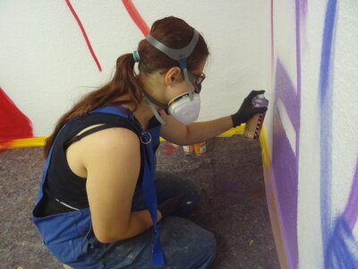 Foto des Albums: Aktionstag mit BeNeR1: Graffiti_2