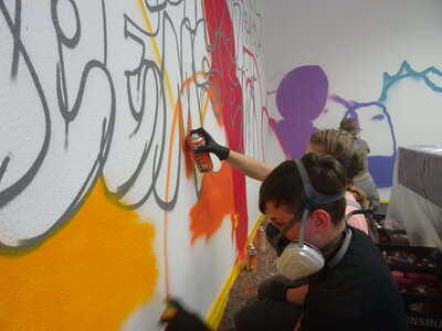 Foto des Albums: Aktionstag mit BeNeR1: Graffiti_2