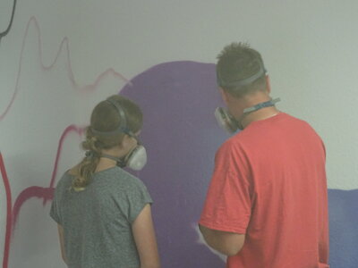 Foto des Albums: Aktionstag mit BeNeR1: Graffiti_2