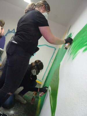 Foto des Albums: Aktionstag mit BeNeR1: Graffiti_2