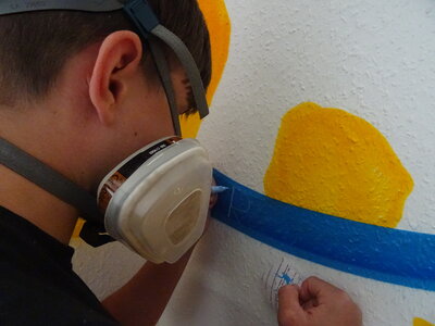 Foto des Albums: Aktionstag mit BeNeR1: Graffiti_2