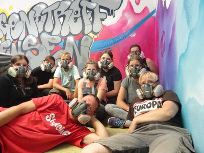 Foto des Albums: Aktionstag mit BeNeR1: Graffiti_2