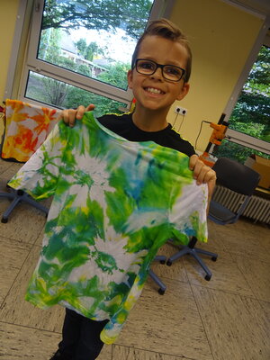 Foto des Albums: Sommerferienaktion: T-Shirt gestalten