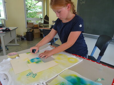 Foto des Albums: Sommerferienaktion: T-Shirt gestalten