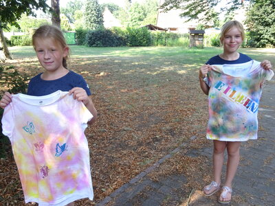 Foto des Albums: Sommerferienaktion: T-Shirt gestalten