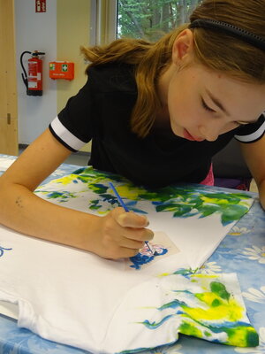 Foto des Albums: Sommerferienaktion: T-Shirt gestalten