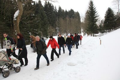 Wanderung nach Carlsfeld  (Bild vergr&ouml;&szlig;ern)