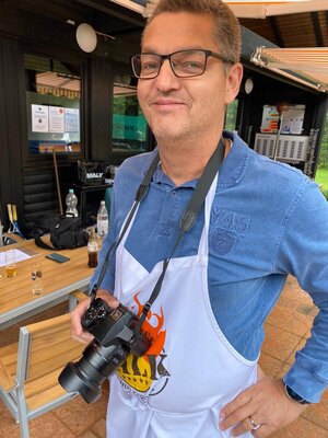 Auch der Vorsitzende kann 2 Dinge: fotografieren... 