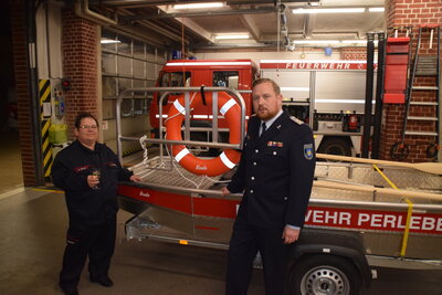 Foto des Albums: Übergabe des neuen Rettungsbootes an die Freiwillige Feuerwehr Perleberg