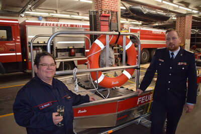 Foto des Albums: Übergabe des neuen Rettungsbootes an die Freiwillige Feuerwehr Perleberg