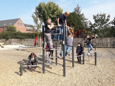 Foto des Albums: Das neue Bewegungsangebot auf dem Schulhof