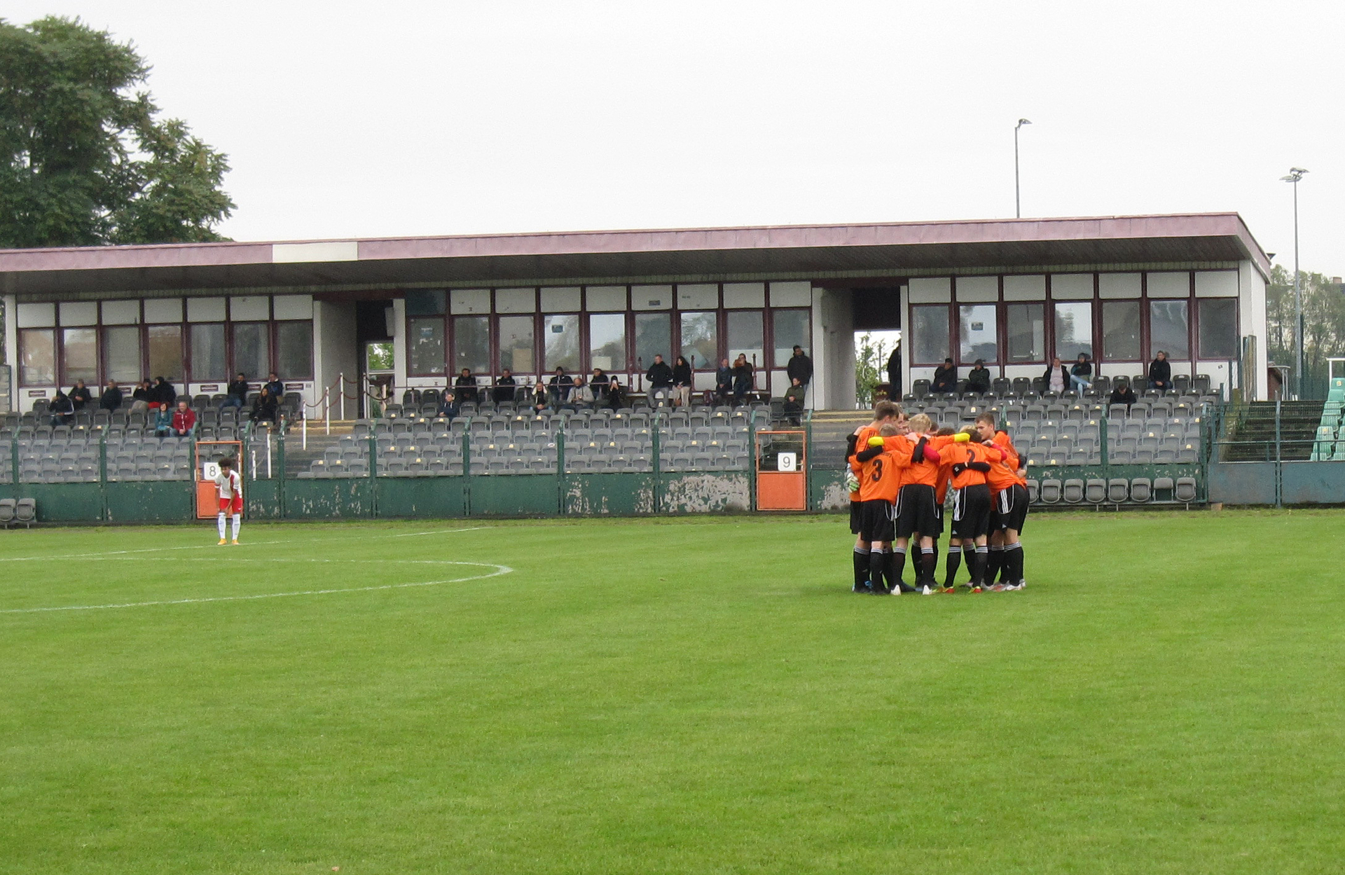 Bild: Spielort war das Sportzentrum Hohenschönhausen.