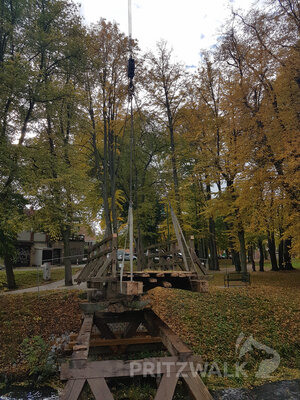 Foto des Albums: Brücke am Bürgerpark abgebaut