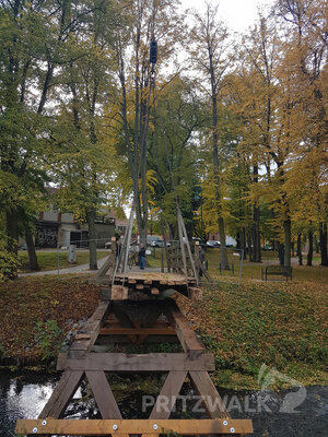 Foto des Albums: Brücke am Bürgerpark abgebaut